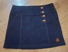 美品！ルッコク スポルティフ ゴルフスカート デニム 7 最終値下げ⤵️