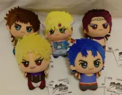 【値下げ】ジョジョの奇妙な冒険 ちびぐるみ ファントムブラッド 戦闘潮流 5種