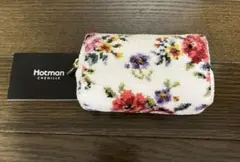新品未使用品！Hotman 花柄シェニール織　ポーチ