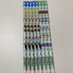 あつまれどうぶつの森キャラクター柄 B硬鉛筆 8本セット