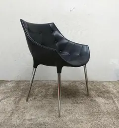 C8409☆Cassina☆カッシーナ☆412 CAB☆キャブチェア☆レザー本革