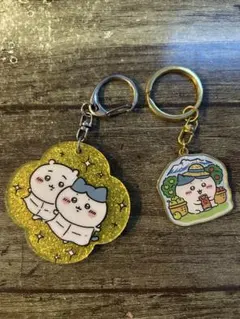 ちいかわ ハチワレ　アクリルキーホルダー 2個セット