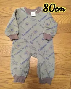 Converse 冬ロンパース 80cm