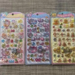 正規品　うるちゅるポップシール　3点
