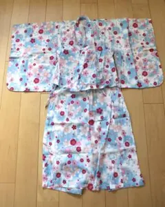キッズ　浴衣　2way セパレート　100