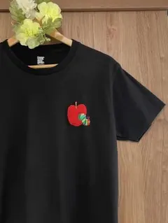 ☆ グラニフ はらぺこあおむし 刺繍Tシャツ M ブラック 半袖のサムネイル