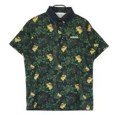 adidas 花柄 ポロシャツ メンズ