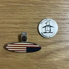 Munsingwear ゴルフマーカー アメリカ国旗デザイン