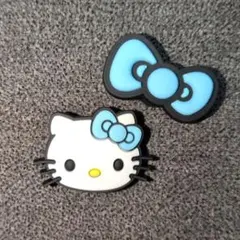 【匿名配送】ハローキティ　ジビッツ　水色のサムネイル