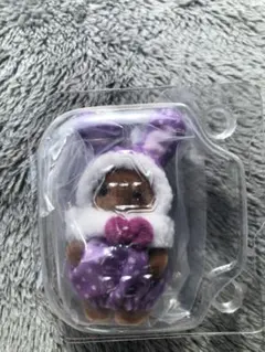 赤ちゃんカラフルウサギコスチューム 紫色