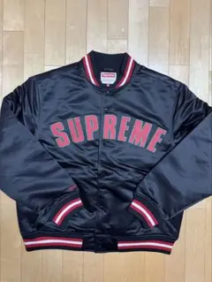 Supreme Mitchell Ness SatinVarsityJacketのサムネイル
