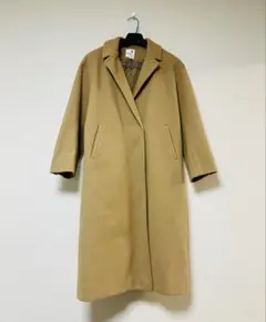 【earth music&ecology】ベージュ チェスターコート M