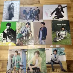 嵐　ほぼ相葉ちゃん　クリアファイル10枚　まとめ売り （うち3枚は非売品）
