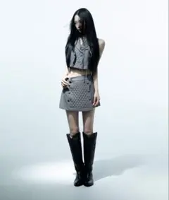 melt the lady plain jacket gray メルトザレディ - メルカリ