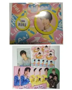 當間琉巧 缶バッジ プロフィールカード シール等まとめ売り