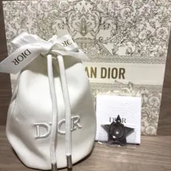 Dior ポーチとスマホリングセット