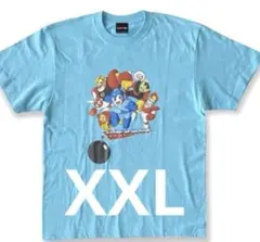 スパイダーウェブス ロックマン Tシャツ ブルー XXLサイズ　新品未使用のサムネイル