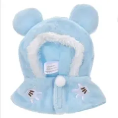 ディズニーストア シークレット ポンチョ 青 水色 ディズニー