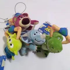 Disney トイストーリー ピクサー クレーンマスコット ぬいぐるみ 4種
