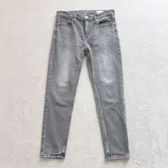 アッパーハイツ　スリムテーパードデニムパンツ　スキニー　24 ジーンズ