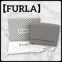 FURLA （フルラ）レザー二つ折り財布 コンパクト財布