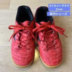 美品　モナルシーダネオ　サッカーシューズ　室内21cm