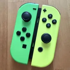 Switch ジョイコン ネオングリーン×ネオンイエロー ニンテンドー
