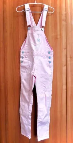 RODEO CROWNS ピンク オーバーオールのサムネイル