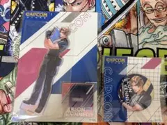 レオン バイオハザード 実田千聖 アクリルスタンド レオン バイオハザード カプコンストア クレア 実田千聖 ホログラムアクリルスタンド アクリルスタンド