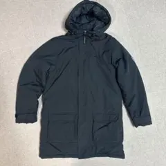 美品◼️ikka ブラック　キルト中綿　コート 160