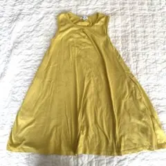 ビーミングバイビームス イエロー ノースリーブワンピース 130