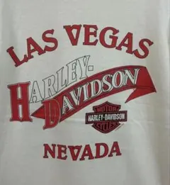 90s ハーレーダビッドソン USA製 Tシャツ ラスベガス トランプ柄