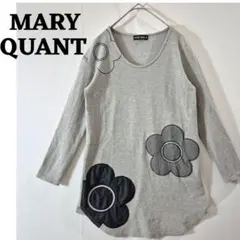 MARY QUANT フラワーモチーフ カットソー SIZE Mのサムネイル