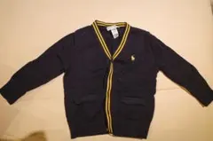 Ralph Lauren ネイビー カーディガン 24M