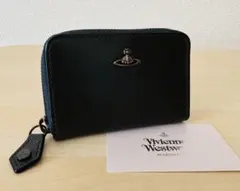 新品☆ヴィヴィアンウエストウッド☆キーリング付き ラウンドファスナー小銭入れ☆緑