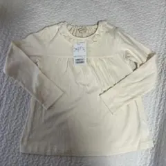 新品 センスオブワンダー アイボリー 長袖 カットソー ロンT 120