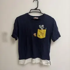 Tom and Jerry Tシャツ 160cm ネイビーのサムネイル