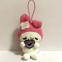 ゆるかわ 마이멜로디 ぬいぐるみマスコット もぐもぐハートチョコ