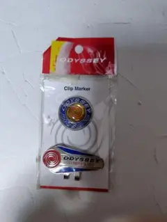 ゴルフ　マグネット式クリップマーカー　ODYSSEYのサムネイル
