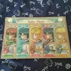 セーラームーンのクリアファイル四点セット