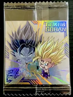 ドラゴンボール超戦士シールウエハース超12-28DBR悟空悟飯260504-8