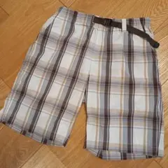 GLOBAL WORK チェック柄 ショートパンツ Sのサムネイル