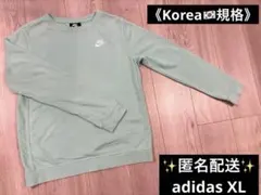 【NIKE/ナイキ】✨️美品✨️ワンポイント ロゴ スウェット ミントグリーンXL