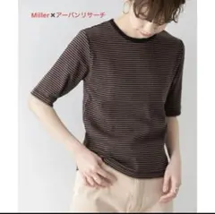 別注』Miller×URBAN RESEARCH　ハーフスリーブボーダーTシャツのサムネイル