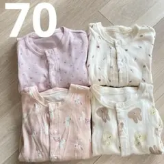 UNIQLO・futafuta ロンパース 4点セット