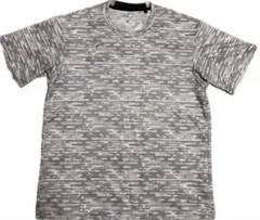 ミズノプロ　カスミ柄　半袖　シャツ　Mサイズ