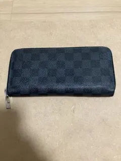 ルイヴィトン　ダミエ　グラフィット　ヴェルティカル　ラウンドファスナー　長財布