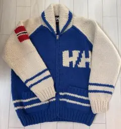 ヘリーハンセン　カウチンセーター　ニットジャケット