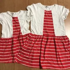 お揃い ワンピースセットのサムネイル