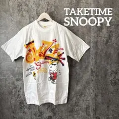 ⭐︎649 スヌーピー&ウッドストック ヴィンテージ 90s✨JAZZ Tシャツ